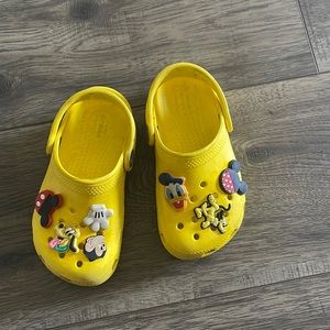 Yellow crocs